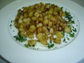 Картофель, жареный с грибами