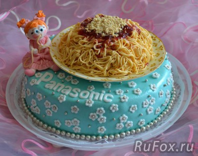 торт спагетти